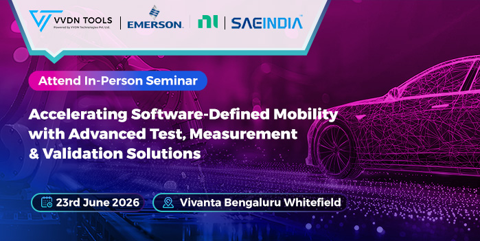 Roadshow : Accelerating Software-Defined Mobility with Advanced Test, Measurement & Validation
