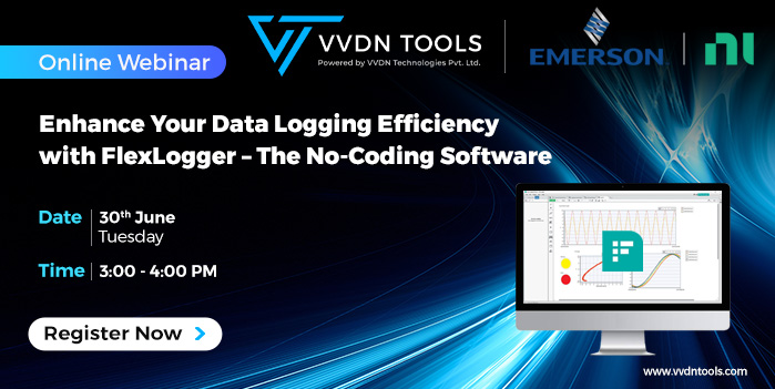 Live Webinar: Enhance Your Data Logging Efficiency with FlexLogger – The No Coding Software