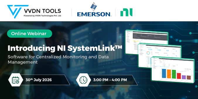 Live Webinar: Introducing NI SystemLink™ Software for Centralized Monitoring and Data Management