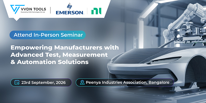 Roadshow : Empowering Manufacturers with Advanced Test, Measurement & Automation Solutions